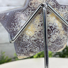 Polished Agate Star on a Metal Stand, 2.1 lbs & 7.2" Tall #5273-0011 - Brazil GemsBrazil GemsPolished Agate Star on a Metal Stand, 2.1 lbs & 7.2" Tall #5273-0011Stars5273-0011