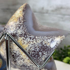 Polished Agate Star on a Metal Stand, 2.1 lbs & 7.2" Tall #5273-0011 - Brazil GemsBrazil GemsPolished Agate Star on a Metal Stand, 2.1 lbs & 7.2" Tall #5273-0011Stars5273-0011