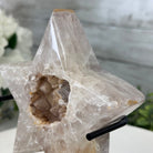 Polished Agate Star on a Metal Stand, 2.1 lbs & 7.4" Tall #5273-0009 - Brazil GemsBrazil GemsPolished Agate Star on a Metal Stand, 2.1 lbs & 7.4" Tall #5273-0009Stars5273-0009