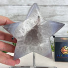 Polished Agate Star on a Metal Stand, 2.4 lbs & 7.3" Tall #5273-0012 - Brazil GemsBrazil GemsPolished Agate Star on a Metal Stand, 2.4 lbs & 7.3" Tall #5273-0012Stars5273-0012