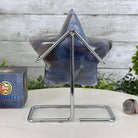 Polished Agate Star on a Metal Stand, 2.5 lbs & 7.1" Tall #5273-0013 - Brazil GemsBrazil GemsPolished Agate Star on a Metal Stand, 2.5 lbs & 7.1" Tall #5273-0013Stars5273-0013
