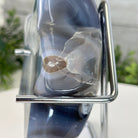 Polished Agate Star on a Metal Stand, 2.5 lbs & 7.1" Tall #5273-0013 - Brazil GemsBrazil GemsPolished Agate Star on a Metal Stand, 2.5 lbs & 7.1" Tall #5273-0013Stars5273-0013