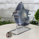 Polished Agate Star on a Metal Stand, 2.5 lbs & 7.1" Tall #5273-0013 - Brazil GemsBrazil GemsPolished Agate Star on a Metal Stand, 2.5 lbs & 7.1" Tall #5273-0013Stars5273-0013