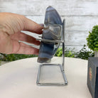 Polished Agate Star on a Metal Stand, 2.5 lbs & 7.1" Tall #5273-0013 - Brazil GemsBrazil GemsPolished Agate Star on a Metal Stand, 2.5 lbs & 7.1" Tall #5273-0013Stars5273-0013