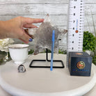 Polished Agate Star on a Metal Stand, 2.7 lbs & 8.2" Tall #5273-0014 - Brazil GemsBrazil GemsPolished Agate Star on a Metal Stand, 2.7 lbs & 8.2" Tall #5273-0014Stars5273-0014