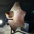 Polished Agate Star on a Metal Stand, 2.7 lbs & 8.2" Tall #5273-0014 - Brazil GemsBrazil GemsPolished Agate Star on a Metal Stand, 2.7 lbs & 8.2" Tall #5273-0014Stars5273-0014