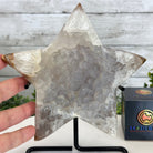Polished Agate Star on a Metal Stand, 2.7 lbs & 8.2" Tall #5273-0014 - Brazil GemsBrazil GemsPolished Agate Star on a Metal Stand, 2.7 lbs & 8.2" Tall #5273-0014Stars5273-0014