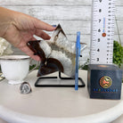 Polished Agate Star on a Metal Stand, 3.2 lbs & 6.8" Tall #5273-0017 - Brazil GemsBrazil GemsPolished Agate Star on a Metal Stand, 3.2 lbs & 6.8" Tall #5273-0017Stars5273-0017