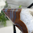 Polished Agate Star on a Metal Stand, 3.2 lbs & 6.8" Tall #5273-0017 - Brazil GemsBrazil GemsPolished Agate Star on a Metal Stand, 3.2 lbs & 6.8" Tall #5273-0017Stars5273-0017
