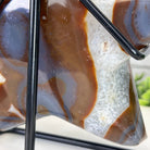 Polished Agate Star on a Metal Stand, 3.2 lbs & 6.8" Tall #5273-0017 - Brazil GemsBrazil GemsPolished Agate Star on a Metal Stand, 3.2 lbs & 6.8" Tall #5273-0017Stars5273-0017