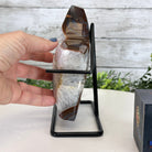 Polished Agate Star on a Metal Stand, 3.2 lbs & 6.8" Tall #5273-0017 - Brazil GemsBrazil GemsPolished Agate Star on a Metal Stand, 3.2 lbs & 6.8" Tall #5273-0017Stars5273-0017