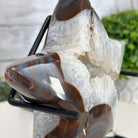 Polished Agate Star on a Metal Stand, 3.2 lbs & 6.8" Tall #5273-0017 - Brazil GemsBrazil GemsPolished Agate Star on a Metal Stand, 3.2 lbs & 6.8" Tall #5273-0017Stars5273-0017
