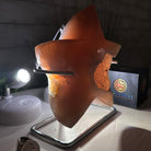 Polished Agate Star on a Metal Stand, 3.6 lbs & 6.7" Tall #5273-0020 - Brazil GemsBrazil GemsPolished Agate Star on a Metal Stand, 3.6 lbs & 6.7" Tall #5273-0020Stars5273-0020