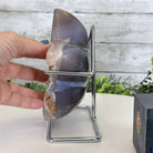 Polished Agate Star on a Metal Stand, 3.6 lbs & 6.7" Tall #5273-0020 - Brazil GemsBrazil GemsPolished Agate Star on a Metal Stand, 3.6 lbs & 6.7" Tall #5273-0020Stars5273-0020