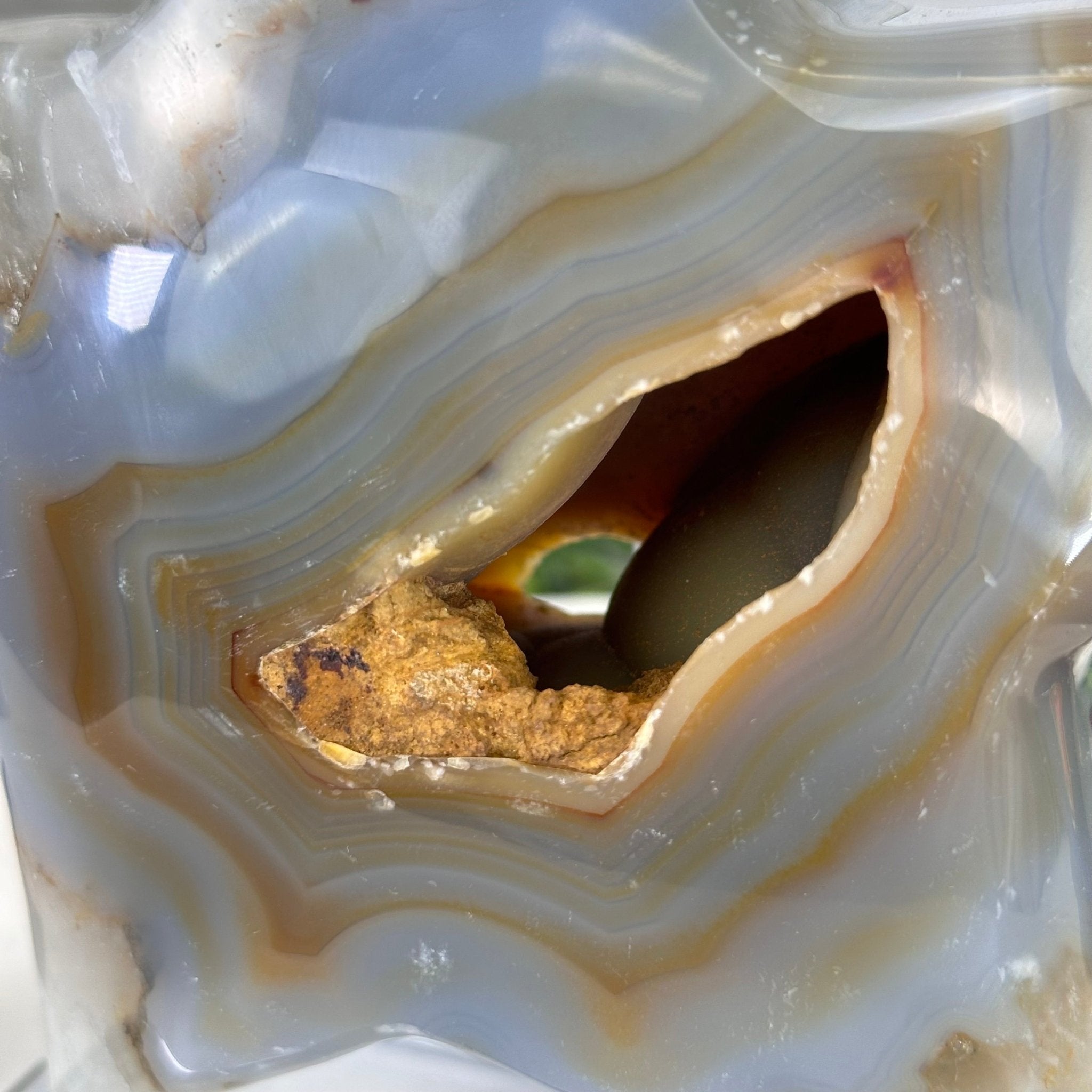 Polished Agate Star on a Metal Stand, 3.6 lbs & 7.3" Tall #5273-0019 - Brazil GemsBrazil GemsPolished Agate Star on a Metal Stand, 3.6 lbs & 7.3" Tall #5273-0019Stars5273-0019