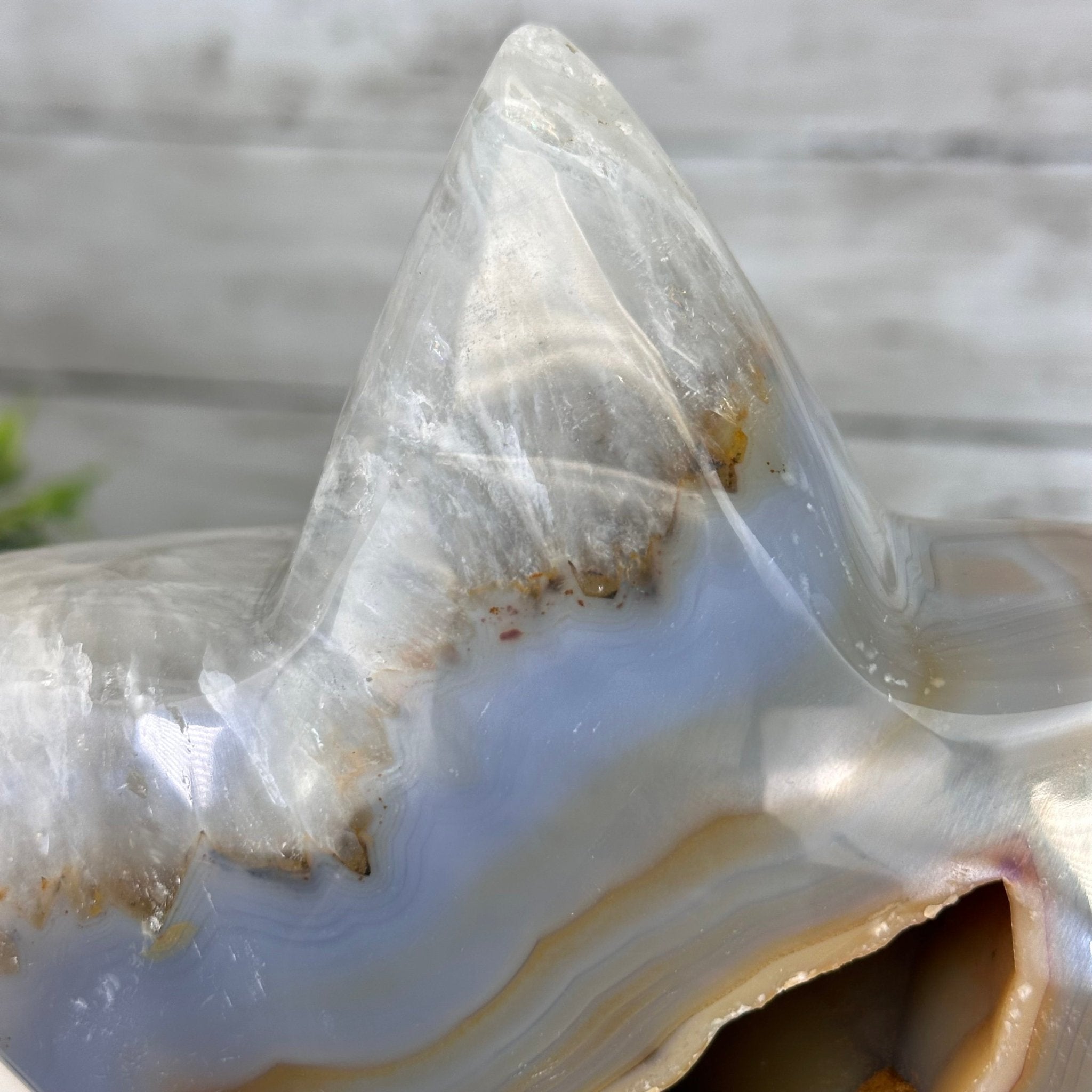 Polished Agate Star on a Metal Stand, 3.6 lbs & 7.3" Tall #5273-0019 - Brazil GemsBrazil GemsPolished Agate Star on a Metal Stand, 3.6 lbs & 7.3" Tall #5273-0019Stars5273-0019