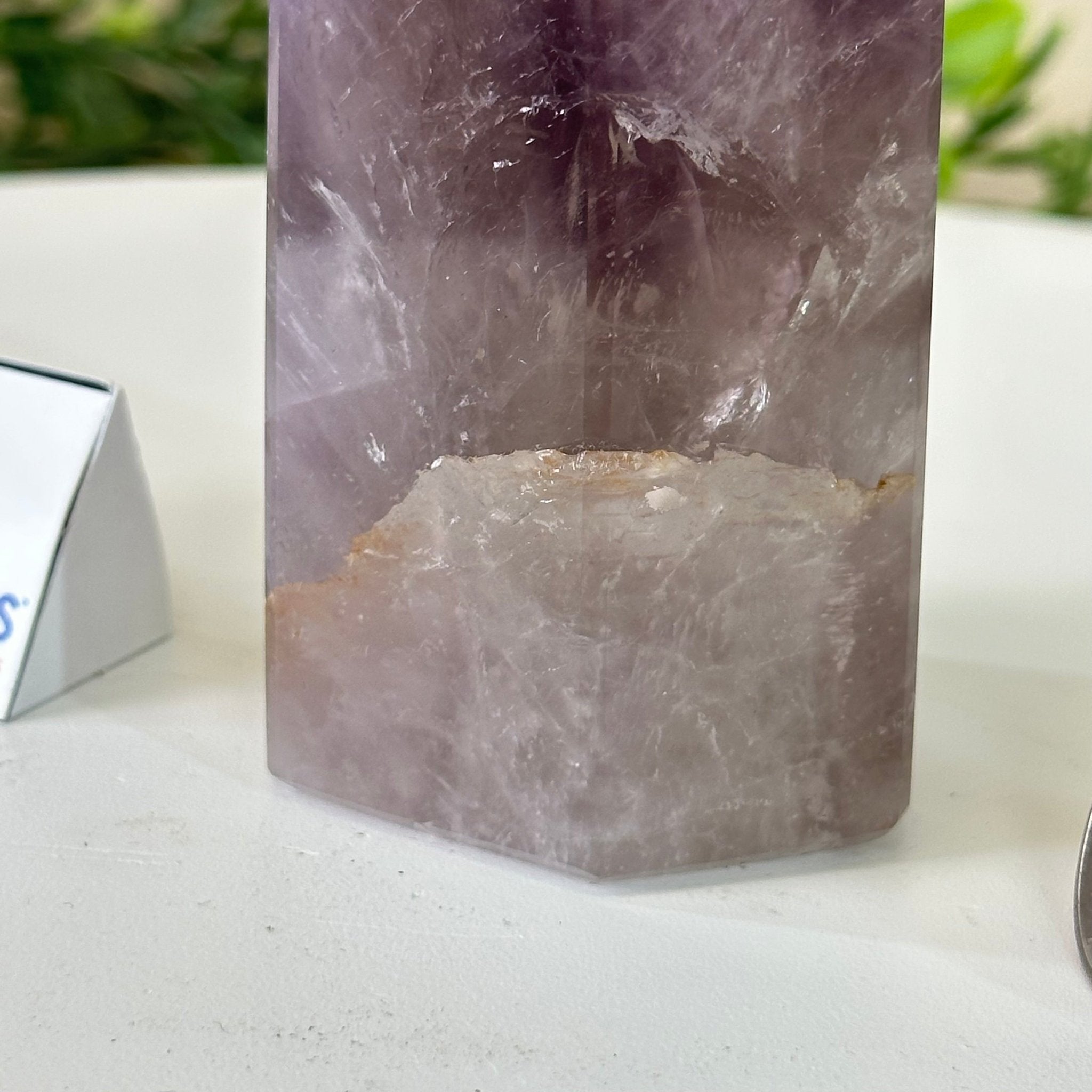 Polished Amethyst Crystal Tower, 4.2" Tall #3106AM - 003 - Brazil GemsBrazil GemsPolished Amethyst Crystal Tower, 4.2" Tall #3106AM - 003Crystal Points3106AM - 003