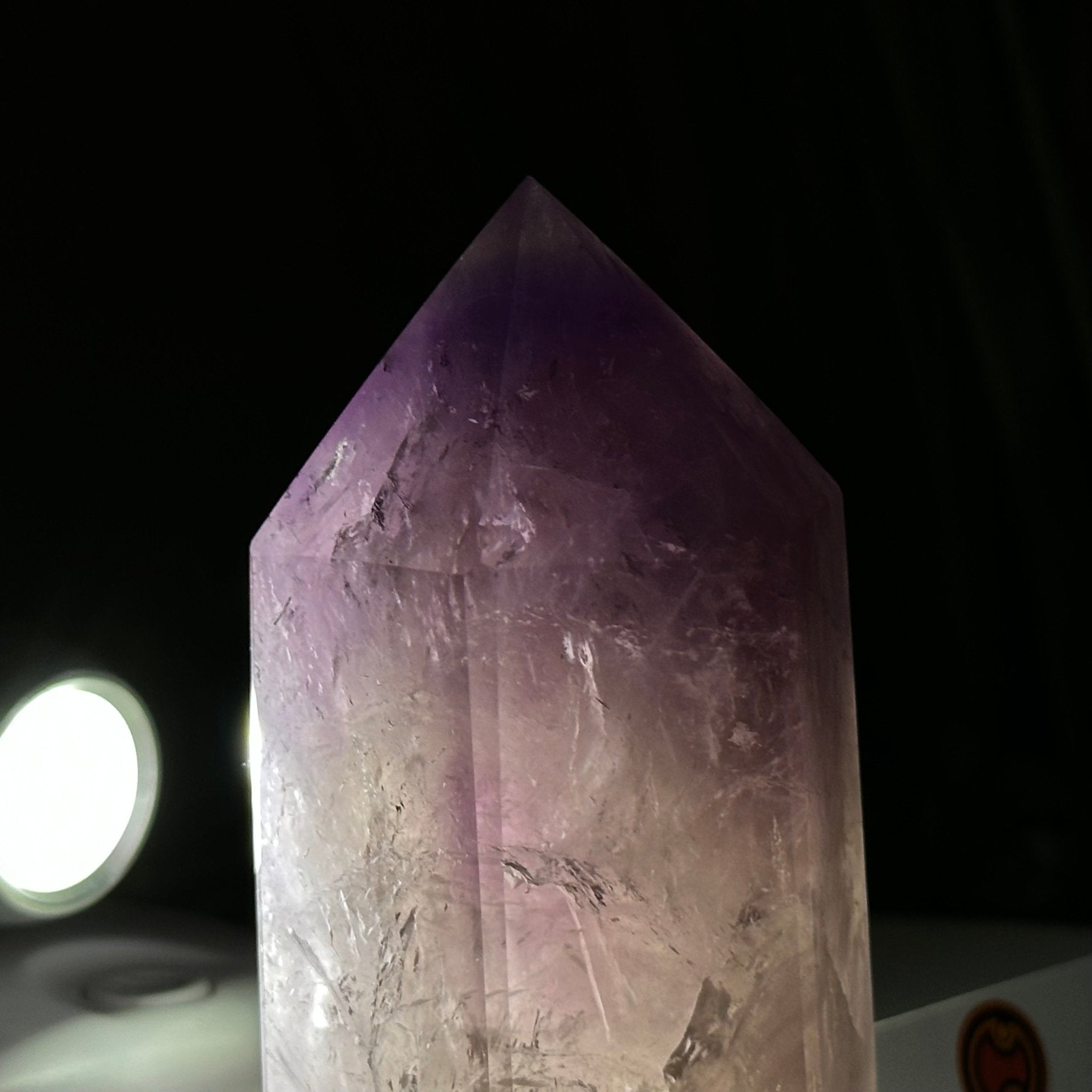 Polished Amethyst Crystal Tower, 4.2" Tall #3106AM - 003 - Brazil GemsBrazil GemsPolished Amethyst Crystal Tower, 4.2" Tall #3106AM - 003Crystal Points3106AM - 003
