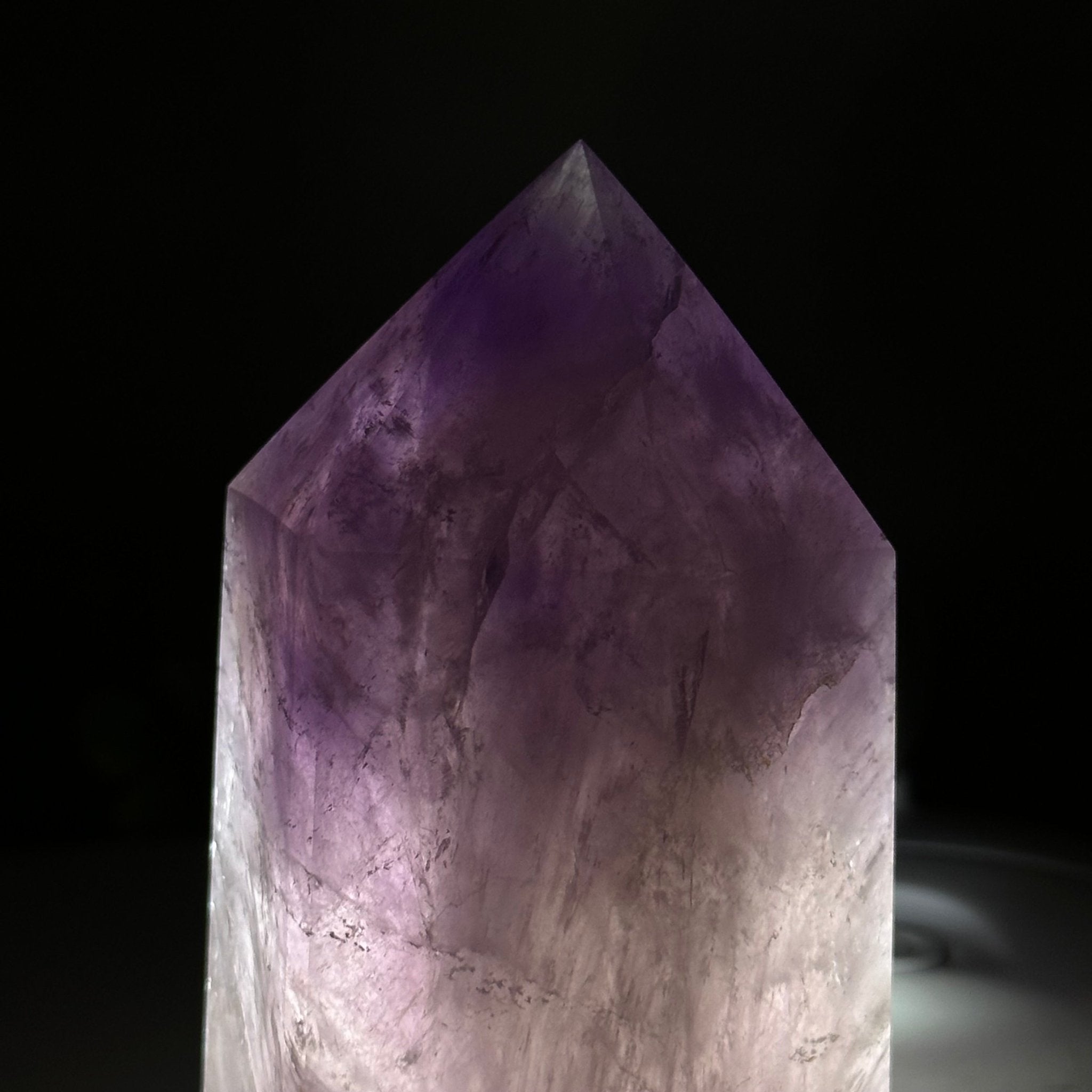 Polished Amethyst Crystal Tower, 4.2" Tall #3106AM - 003 - Brazil GemsBrazil GemsPolished Amethyst Crystal Tower, 4.2" Tall #3106AM - 003Crystal Points3106AM - 003