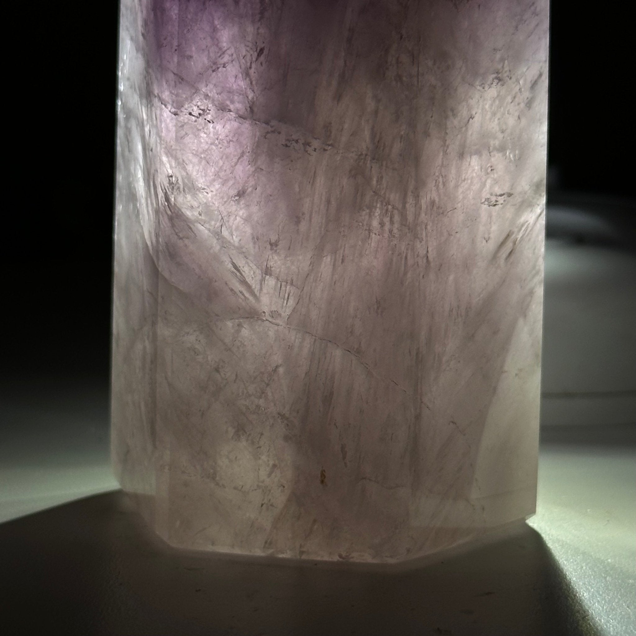 Polished Amethyst Crystal Tower, 4.2" Tall #3106AM - 003 - Brazil GemsBrazil GemsPolished Amethyst Crystal Tower, 4.2" Tall #3106AM - 003Crystal Points3106AM - 003