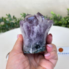 Polished Amethyst Flower 1.40 lbs & 3.1" Tall 5609 - 0034 - Brazil GemsBrazil GemsPolished Amethyst Flower 1.40 lbs & 3.1" Tall 5609 - 0034Crystal Flowers5609 - 0034