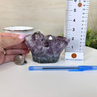 Polished Amethyst Flower 1.40 lbs & 3.1" Tall 5609 - 0034 - Brazil GemsBrazil GemsPolished Amethyst Flower 1.40 lbs & 3.1" Tall 5609 - 0034Crystal Flowers5609 - 0034