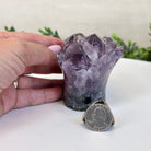 Polished Amethyst Flower 1.40 lbs & 3.1" Tall 5609 - 0034 - Brazil GemsBrazil GemsPolished Amethyst Flower 1.40 lbs & 3.1" Tall 5609 - 0034Crystal Flowers5609 - 0034