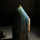 Polished Blue Onyx Crystal Tower 4.7" Tall #3106BX - 003 - Brazil GemsBrazil GemsPolished Blue Onyx Crystal Tower 4.7" Tall #3106BX - 003Crystal Points3106BX - 003