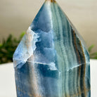 Polished Blue Onyx Crystal Tower 4.7" Tall #3106BX - 003 - Brazil GemsBrazil GemsPolished Blue Onyx Crystal Tower 4.7" Tall #3106BX - 003Crystal Points3106BX - 003