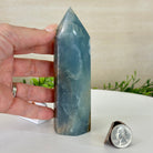 Polished Blue Onyx Crystal Tower 5.6" Tall #3106BX - 002 - Brazil GemsBrazil GemsPolished Blue Onyx Crystal Tower 5.6" Tall #3106BX - 002Crystal Points3106BX - 002