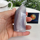 Polished Brazilian Drusy Agate Crystal Point, 0.6 lbs & 3.4" Tall, Model #3106NA-004 - Brazil GemsBrazil GemsPolished Brazilian Drusy Agate Crystal Point, 0.6 lbs & 3.4" Tall, Model #3106NA-004Crystal Points3106NA-004