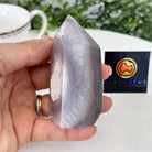 Polished Brazilian Drusy Agate Crystal Point, 0.6 lbs & 3.4" Tall, Model #3106NA-004 - Brazil GemsBrazil GemsPolished Brazilian Drusy Agate Crystal Point, 0.6 lbs & 3.4" Tall, Model #3106NA-004Crystal Points3106NA-004