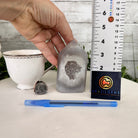 Polished Brazilian Drusy Agate Crystal Point, 0.85 lbs & 4.2" Tall, Model #3106NA-008 - Brazil GemsBrazil GemsPolished Brazilian Drusy Agate Crystal Point, 0.85 lbs & 4.2" Tall, Model #3106NA-008Crystal Points3106NA-008