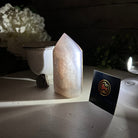 Polished Brazilian Drusy Agate Crystal Point, 0.85 lbs & 4.2" Tall, Model #3106NA-008 - Brazil GemsBrazil GemsPolished Brazilian Drusy Agate Crystal Point, 0.85 lbs & 4.2" Tall, Model #3106NA-008Crystal Points3106NA-008