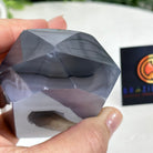 Polished Brazilian Drusy Agate Crystal Point, 0.87 lbs & 4" Tall, Model #3106NA-009 - Brazil GemsBrazil GemsPolished Brazilian Drusy Agate Crystal Point, 0.87 lbs & 4" Tall, Model #3106NA-009Crystal Points3106NA-009