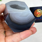 Polished Brazilian Drusy Agate Crystal Point, 0.87 lbs & 4" Tall, Model #3106NA-009 - Brazil GemsBrazil GemsPolished Brazilian Drusy Agate Crystal Point, 0.87 lbs & 4" Tall, Model #3106NA-009Crystal Points3106NA-009