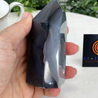 Polished Brazilian Drusy Agate Crystal Point, 0.87 lbs & 4" Tall, Model #3106NA-009 - Brazil GemsBrazil GemsPolished Brazilian Drusy Agate Crystal Point, 0.87 lbs & 4" Tall, Model #3106NA-009Crystal Points3106NA-009