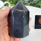 Polished Brazilian Drusy Agate Crystal Point, 0.87 lbs & 4" Tall, Model #3106NA-009 - Brazil GemsBrazil GemsPolished Brazilian Drusy Agate Crystal Point, 0.87 lbs & 4" Tall, Model #3106NA-009Crystal Points3106NA-009