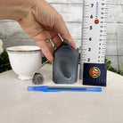 Polished Brazilian Drusy Agate Crystal Point, 0.87 lbs & 4" Tall, Model #3106NA-009 - Brazil GemsBrazil GemsPolished Brazilian Drusy Agate Crystal Point, 0.87 lbs & 4" Tall, Model #3106NA-009Crystal Points3106NA-009