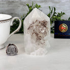 Polished Brazilian Drusy Agate Crystal Point, 1.14 lbs & 4.2" Tall, Model #3106NA-013 by Brazil Gems - Brazil GemsBrazil GemsPolished Brazilian Drusy Agate Crystal Point, 1.14 lbs & 4.2" Tall, Model #3106NA-013 by Brazil GemsCrystal Points3106NA-013