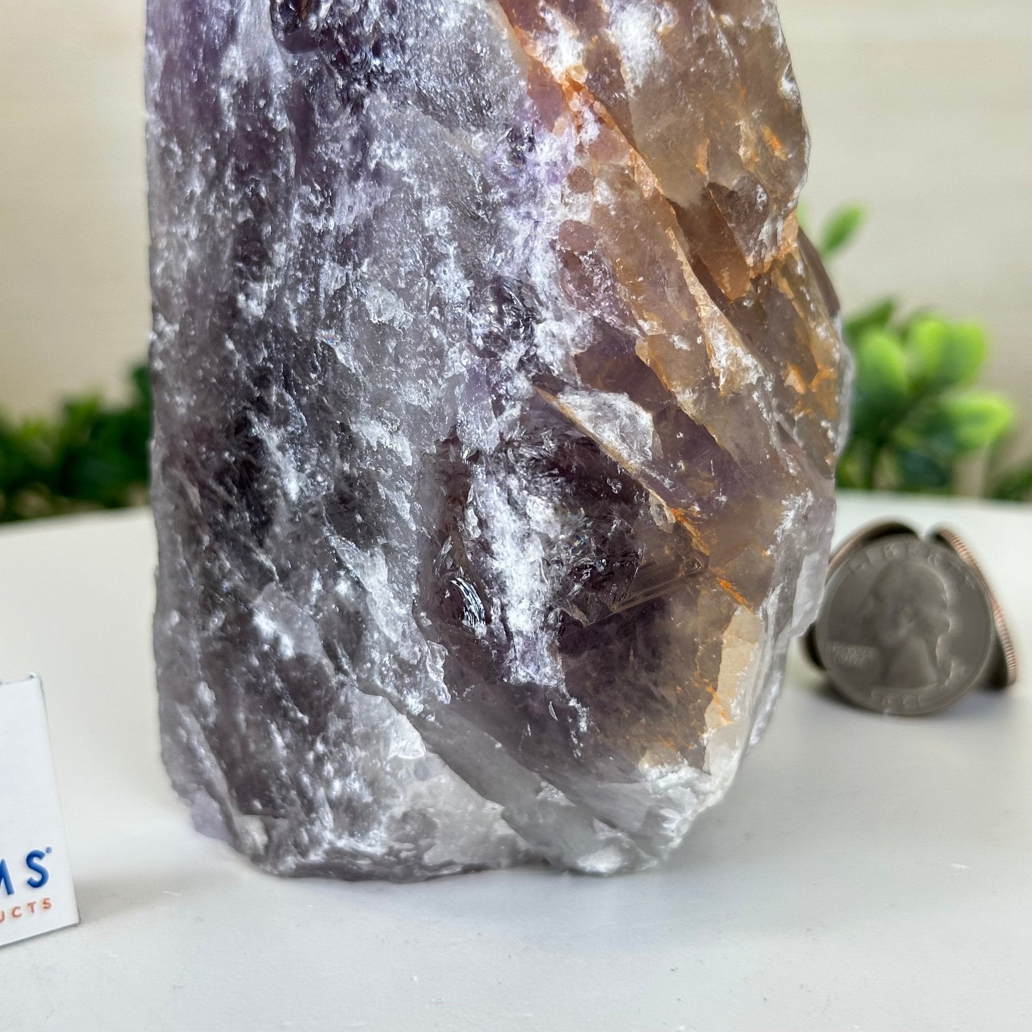 Polished Freeform Amethyst Gemstone, 2.5 lbs & 6.3” Tall #3303AM - 002 - Brazil GemsBrazil GemsPolished Freeform Amethyst Gemstone, 2.5 lbs & 6.3” Tall #3303AM - 002Freeform & Unique Shapes3303AM - 002