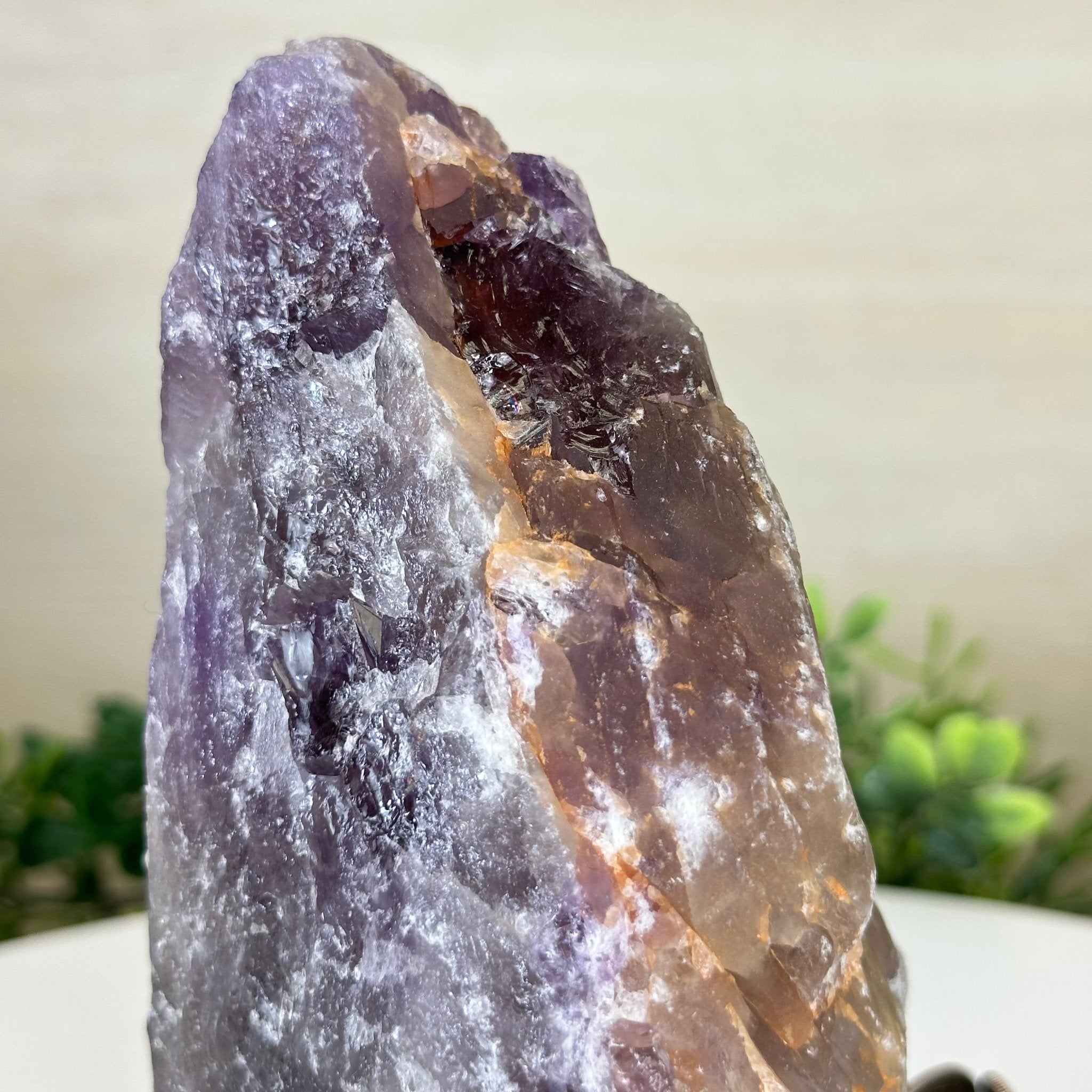 Polished Freeform Amethyst Gemstone, 2.5 lbs & 6.3” Tall #3303AM - 002 - Brazil GemsBrazil GemsPolished Freeform Amethyst Gemstone, 2.5 lbs & 6.3” Tall #3303AM - 002Freeform & Unique Shapes3303AM - 002
