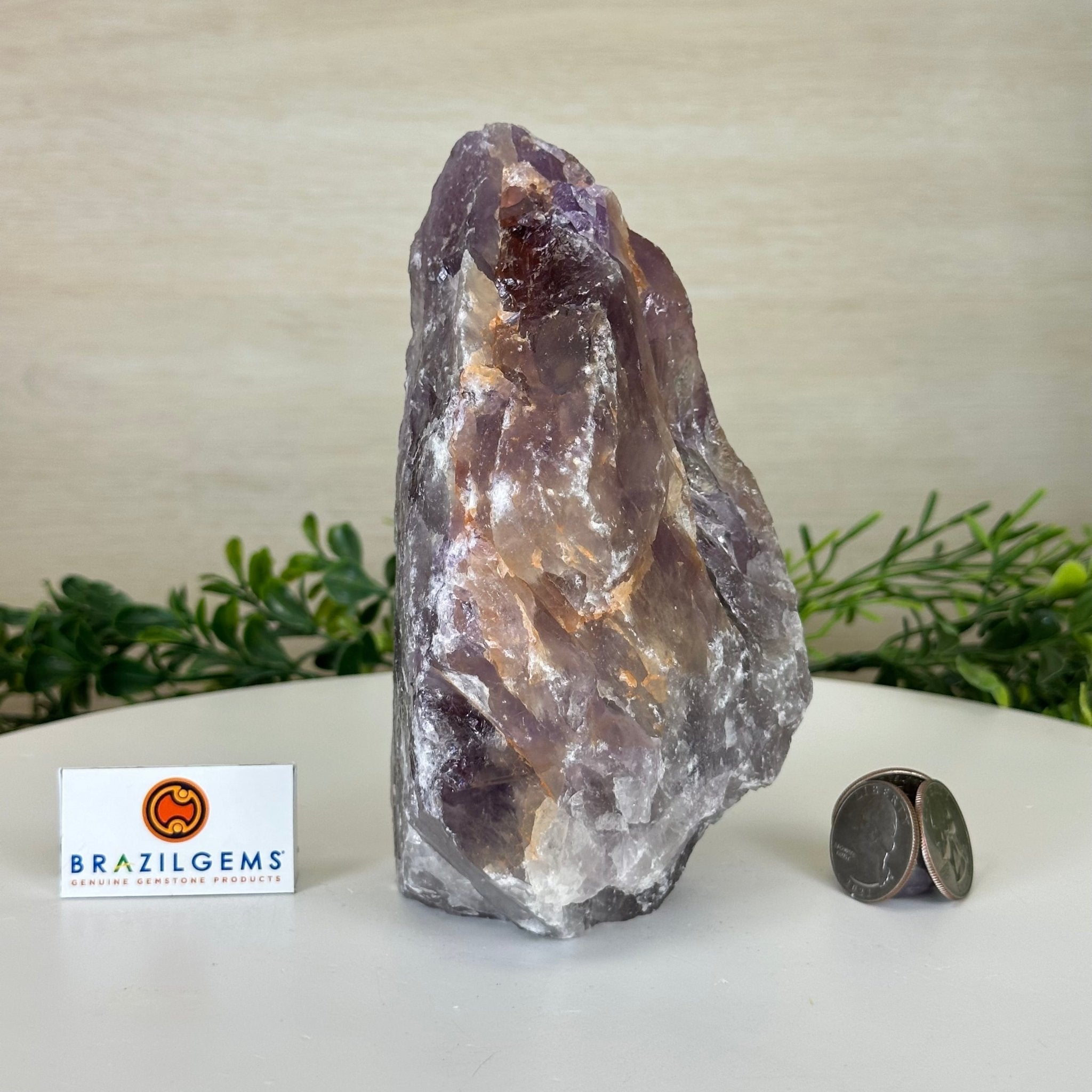 Polished Freeform Amethyst Gemstone, 2.5 lbs & 6.3” Tall #3303AM - 002 - Brazil GemsBrazil GemsPolished Freeform Amethyst Gemstone, 2.5 lbs & 6.3” Tall #3303AM - 002Freeform & Unique Shapes3303AM - 002