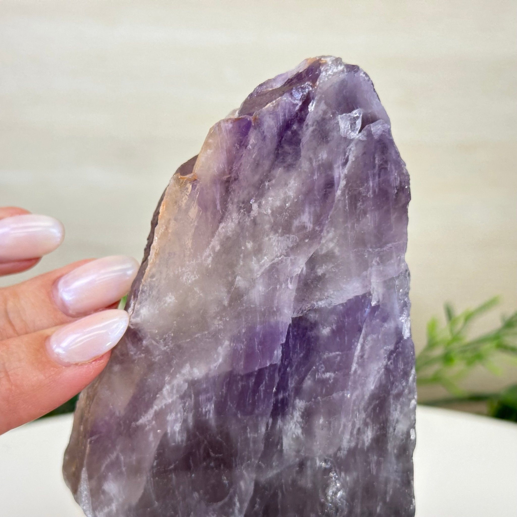 Polished Freeform Amethyst Gemstone, 2.5 lbs & 6.3” Tall #3303AM - 002 - Brazil GemsBrazil GemsPolished Freeform Amethyst Gemstone, 2.5 lbs & 6.3” Tall #3303AM - 002Freeform & Unique Shapes3303AM - 002