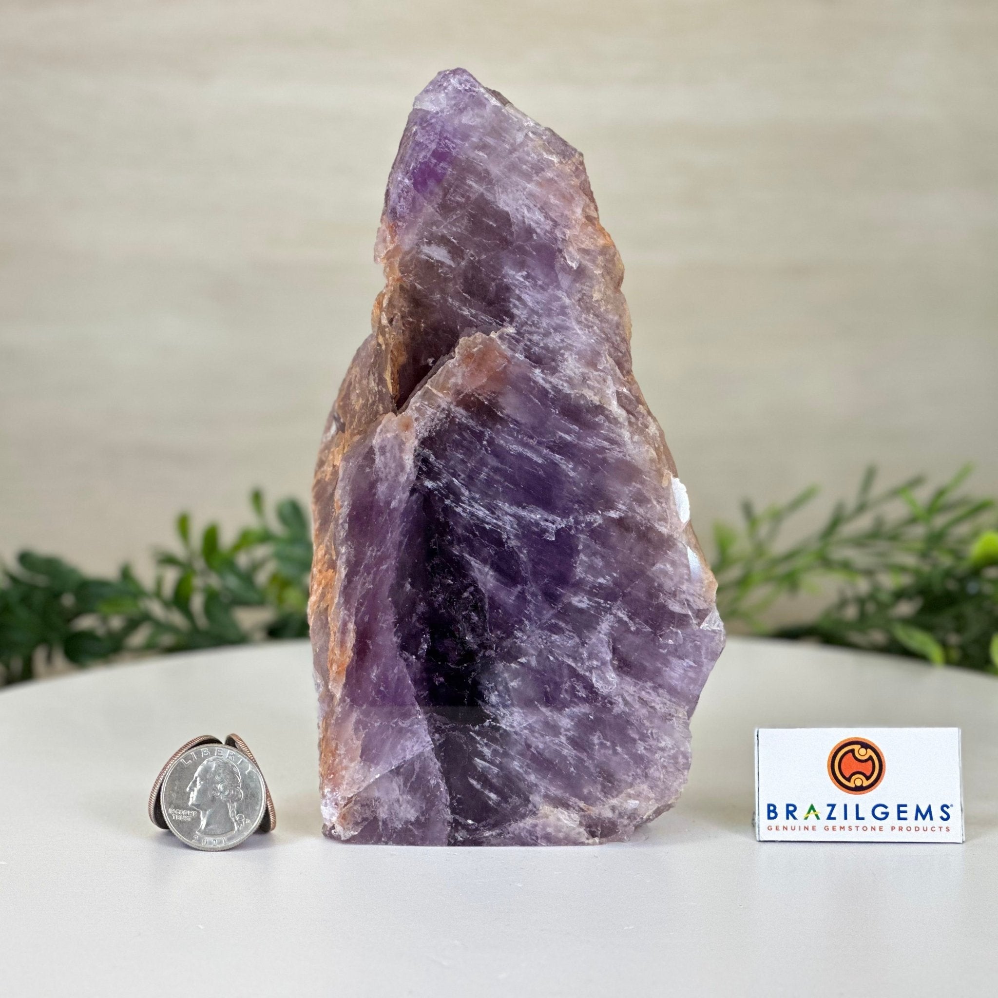 Polished Freeform Amethyst Gemstone, 2.6 lbs & 7” Tall #3303AM - 003 - Brazil GemsBrazil GemsPolished Freeform Amethyst Gemstone, 2.6 lbs & 7” Tall #3303AM - 003Freeform & Unique Shapes3303AM - 003