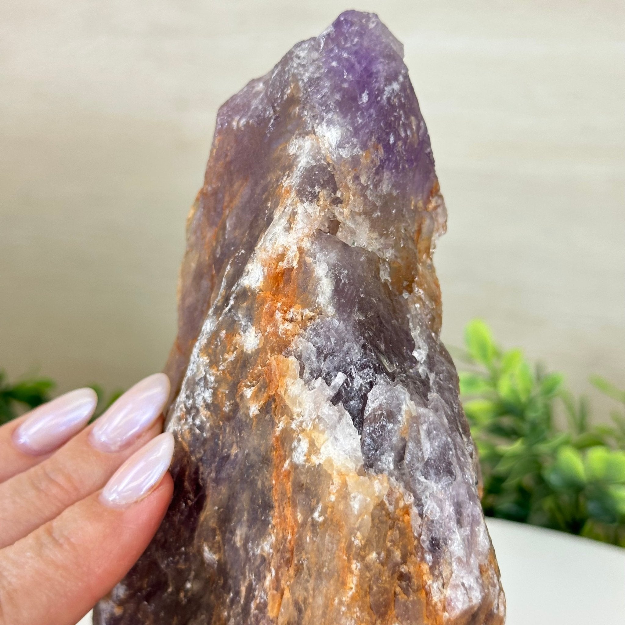 Polished Freeform Amethyst Gemstone, 2.6 lbs & 7” Tall #3303AM - 003 - Brazil GemsBrazil GemsPolished Freeform Amethyst Gemstone, 2.6 lbs & 7” Tall #3303AM - 003Freeform & Unique Shapes3303AM - 003