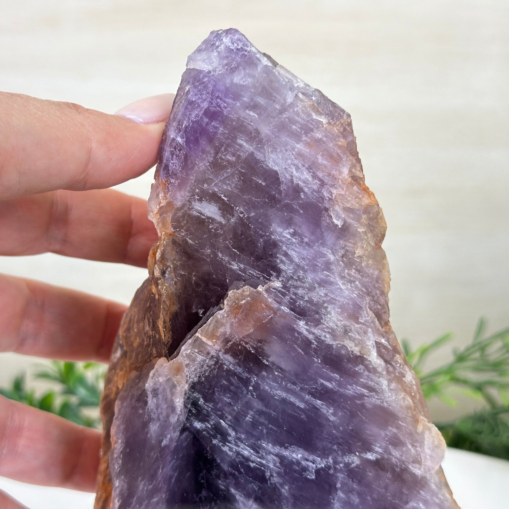 Polished Freeform Amethyst Gemstone, 2.6 lbs & 7” Tall #3303AM - 003 - Brazil GemsBrazil GemsPolished Freeform Amethyst Gemstone, 2.6 lbs & 7” Tall #3303AM - 003Freeform & Unique Shapes3303AM - 003