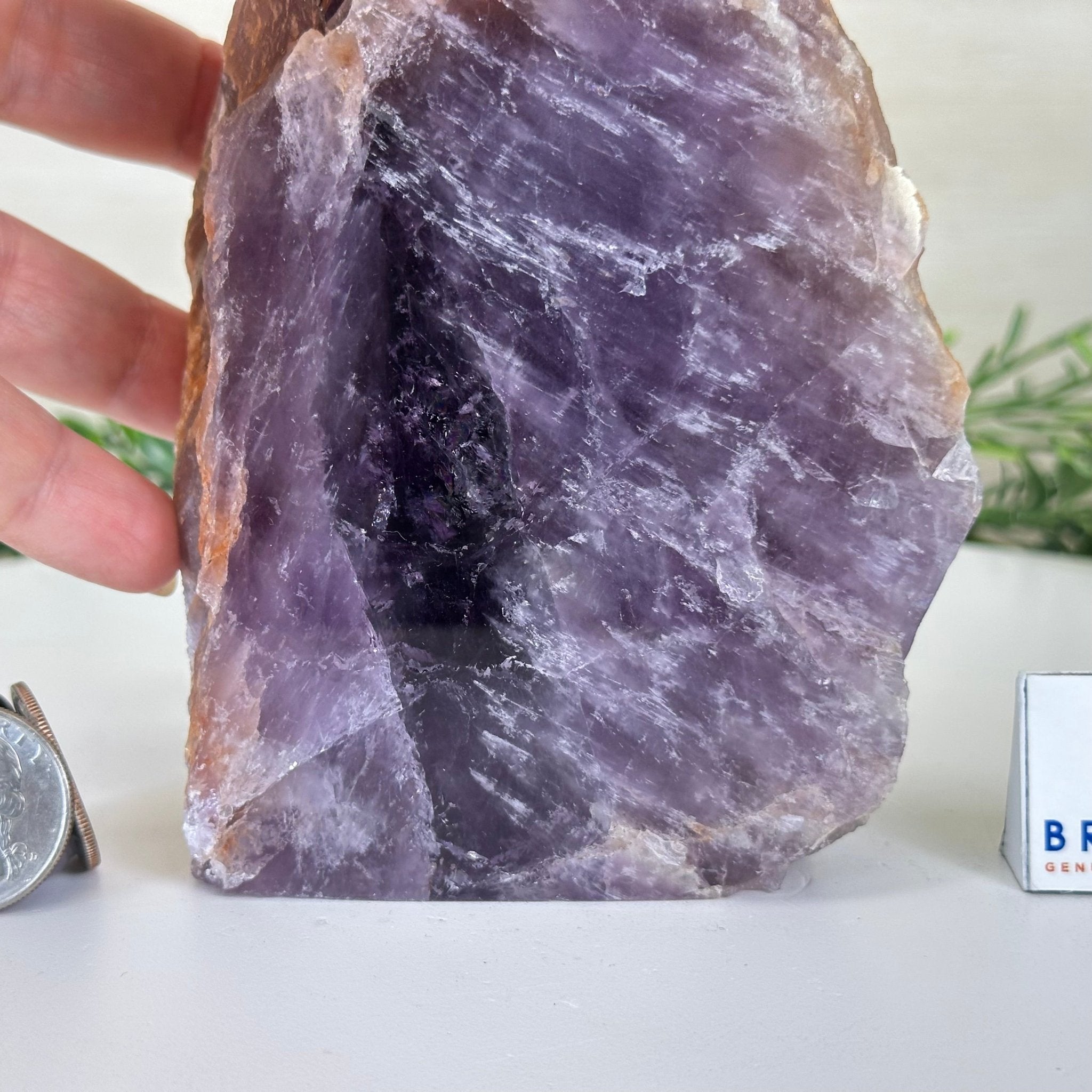 Polished Freeform Amethyst Gemstone, 2.6 lbs & 7” Tall #3303AM - 003 - Brazil GemsBrazil GemsPolished Freeform Amethyst Gemstone, 2.6 lbs & 7” Tall #3303AM - 003Freeform & Unique Shapes3303AM - 003