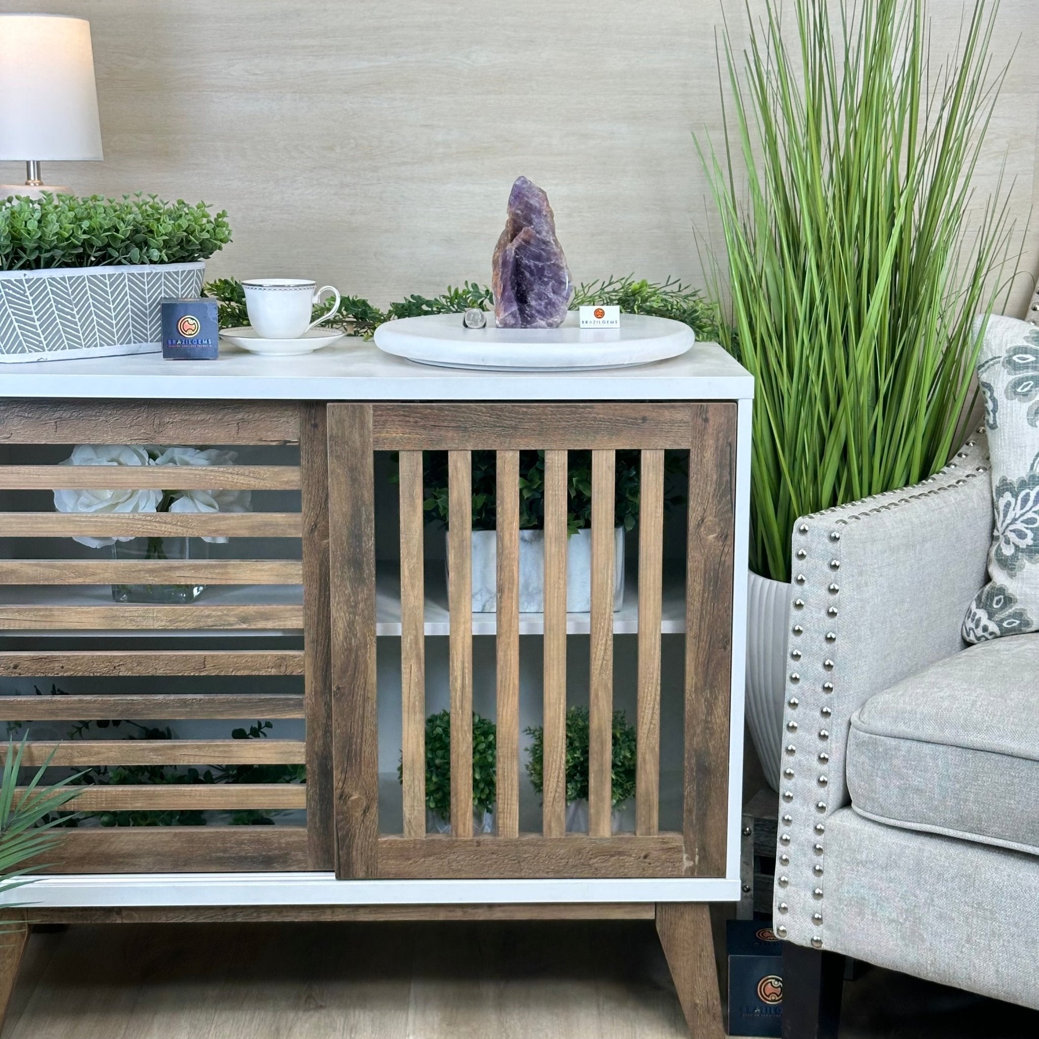 Polished Freeform Amethyst Gemstone, 2.6 lbs & 7” Tall #3303AM - 003 - Brazil GemsBrazil GemsPolished Freeform Amethyst Gemstone, 2.6 lbs & 7” Tall #3303AM - 003Freeform & Unique Shapes3303AM - 003