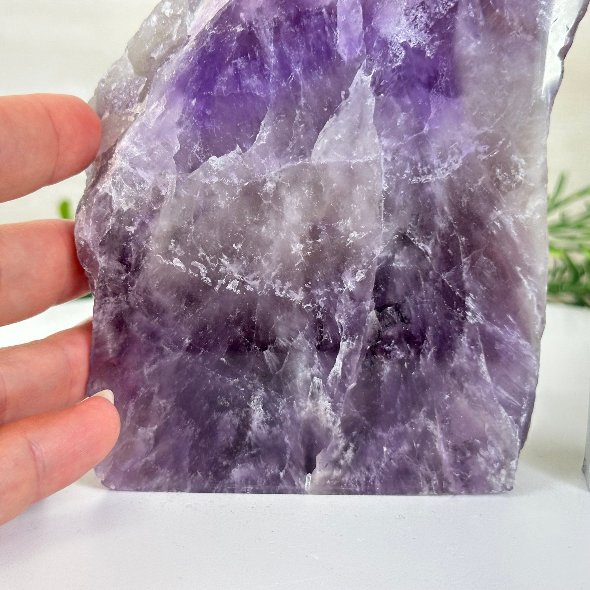 Polished Freeform Amethyst Gemstone, 2.9 lbs & 6.2” Tall #3303AM - 004 - Brazil GemsBrazil GemsPolished Freeform Amethyst Gemstone, 2.9 lbs & 6.2” Tall #3303AM - 004Freeform & Unique Shapes3303AM - 004